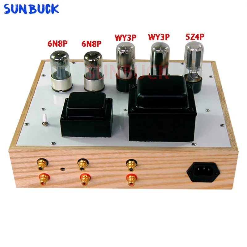 SUNBUCK 6N8P 6SN7 Tube Preamp 5Z4P Rectifier WY-3P Regulator hifi Vacuum Tube Preamplifier Amplifier Audio