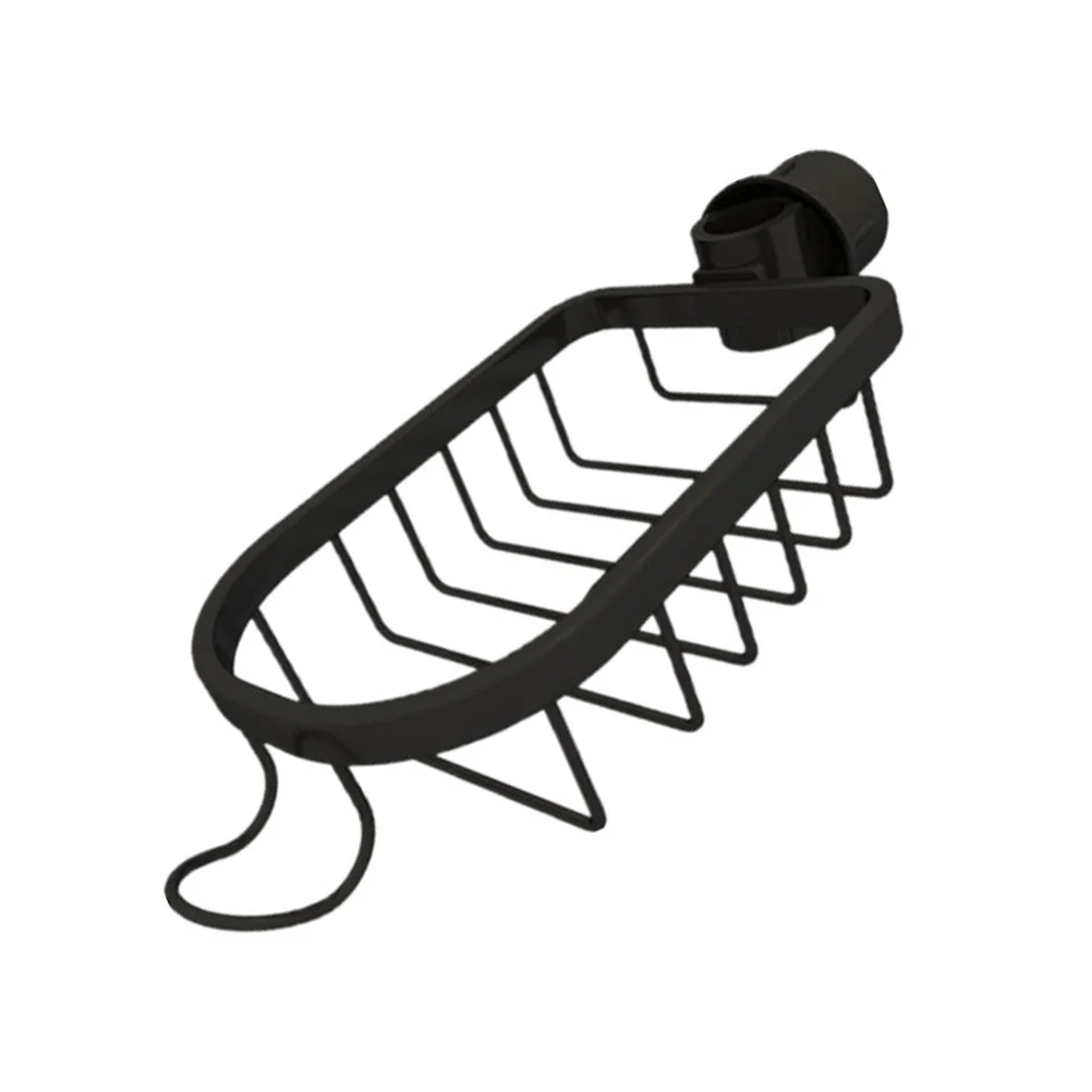 Faucet Mounted Sink Storage Rack Aluminium Waterproof Kitchen Organizer No Punch Installation Sponge Holder Cleaning Cloth