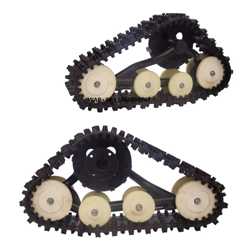 New Condition Snowmobile Track Conversion Kit Rubber Material for  ATV Go Kart Electric Quad Track
