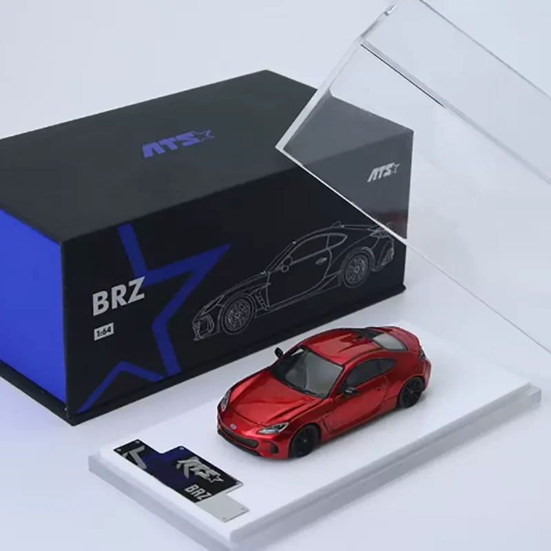 

ATS 1:64 Scale BRZ 2nd Generation ZD8 Alloy Car Model Simulation Toy desktop decoration Collection Gift Static Display