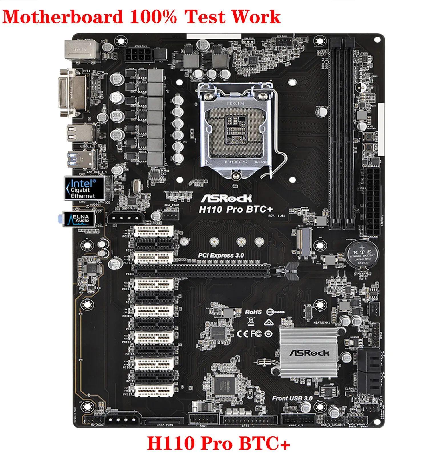 Used For H110 PRO BTC+ Motherboard Supports 6/7th Generation