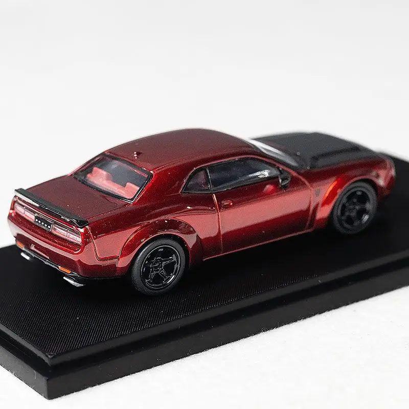 โมเดลรถโลหะผสม Dodge SRT Hellcat ขนาด 1:64 จาก Diecast Fine Works ของสะสม ของเล่น ของที่ระลึก ของตกแต่ง