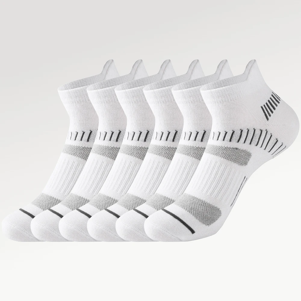 

3Pairs Casual Men's Socks Spring Summer Black White Gray Blue Cotton Boat Socks Men Sock Breathable Sweat-absorbing Sock for Men