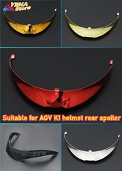 Motorcycle helmet for AGV K1 helmet modified tail rear spoiler Motorcycle tail parts tail decoration