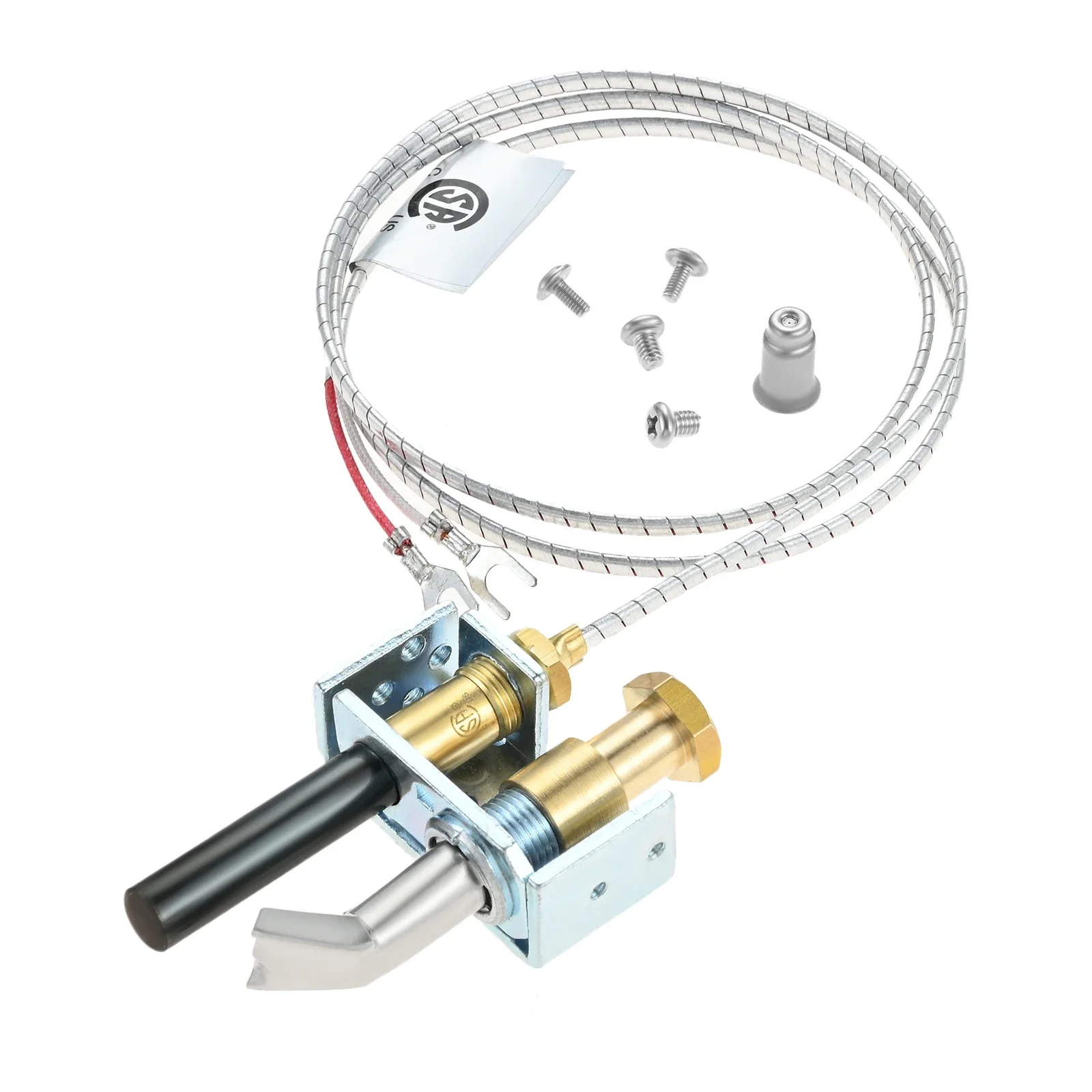 

1Pc Furnace Pilot Unit kit 1820-009 Replacement Fits for Part Numbers PG9A42 JTL020 PG9A01 PG9A19 PG9A25 750mv 90° Right Hand