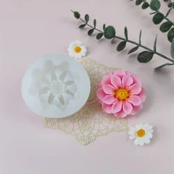 Korean Flower Silicone Mold for Baking, Creative Decorating, Fondant Cake, Soap Mold, Scented Candle, Small, DIY