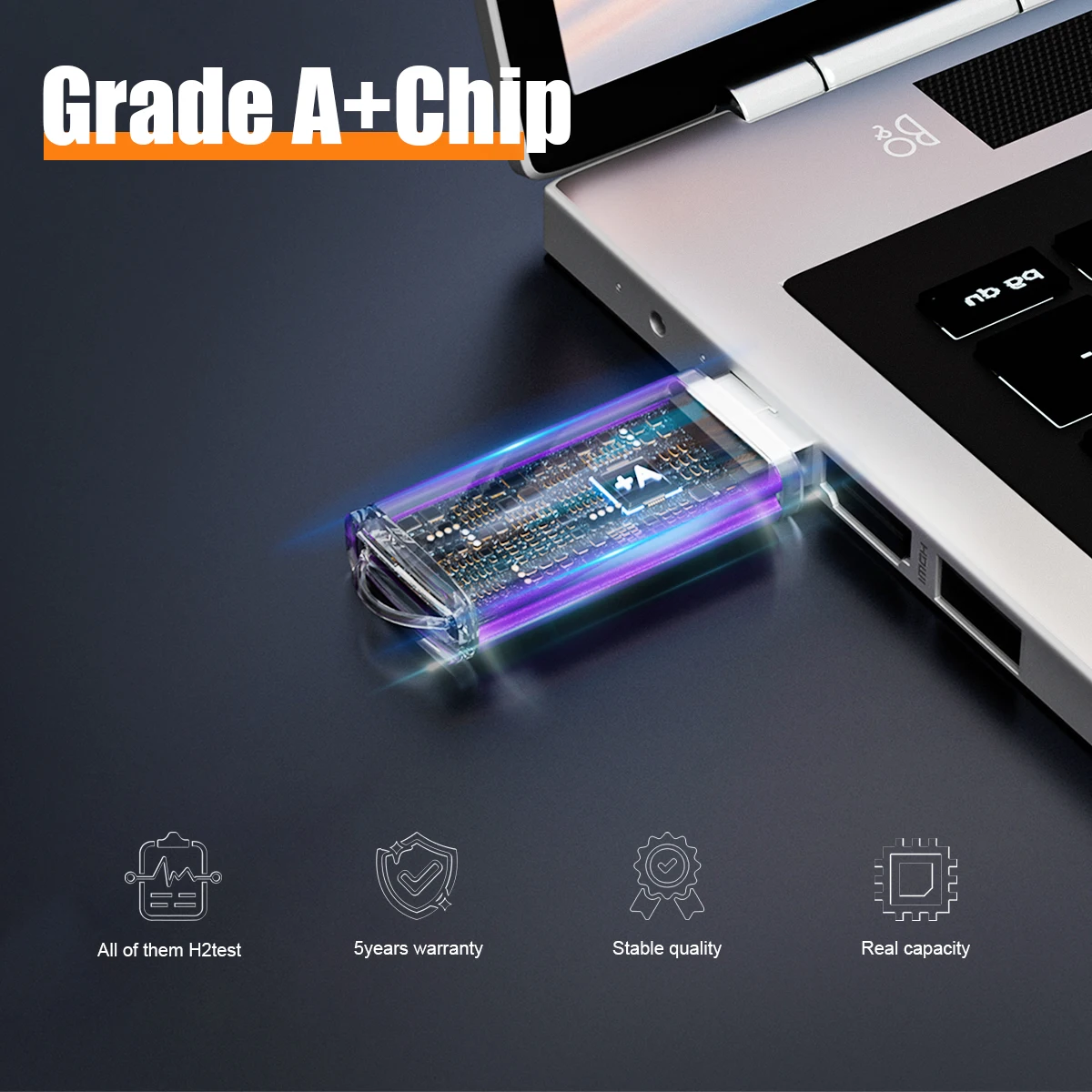 다채로운 금속 펜 드라이브 128GB 무료 키 체인 USB 플래시 드라이브 64GB 100% 실제 용량 메모리 스틱 32GB 고속 U 디스크 16GB