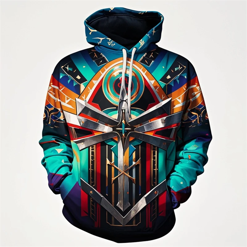 

Retro Knight Templar Armor 3d Print Hooded Tops Sweatshirts Men Women Jesus God Graphic Hoodie Kids Oversized Pullover Hoodies