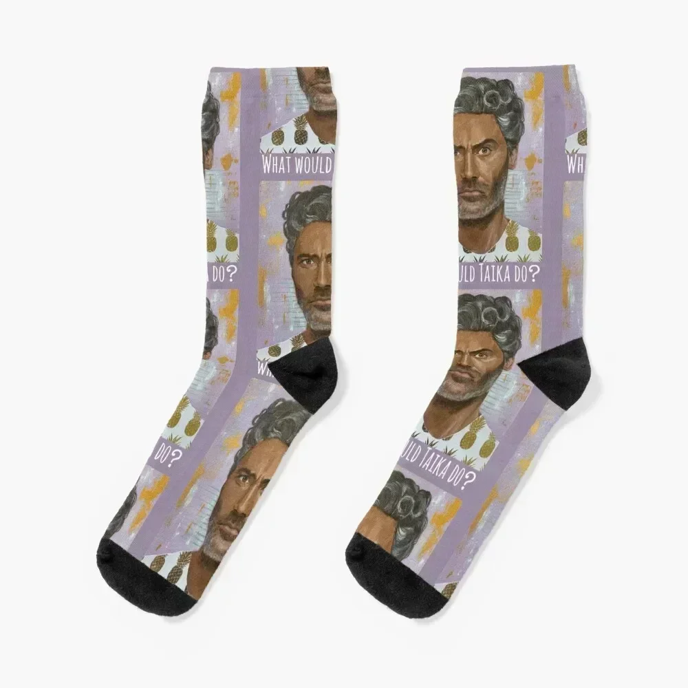 

Taika Waititi Socks japanese fashion kawaii Sports cycling Socks Man Women's