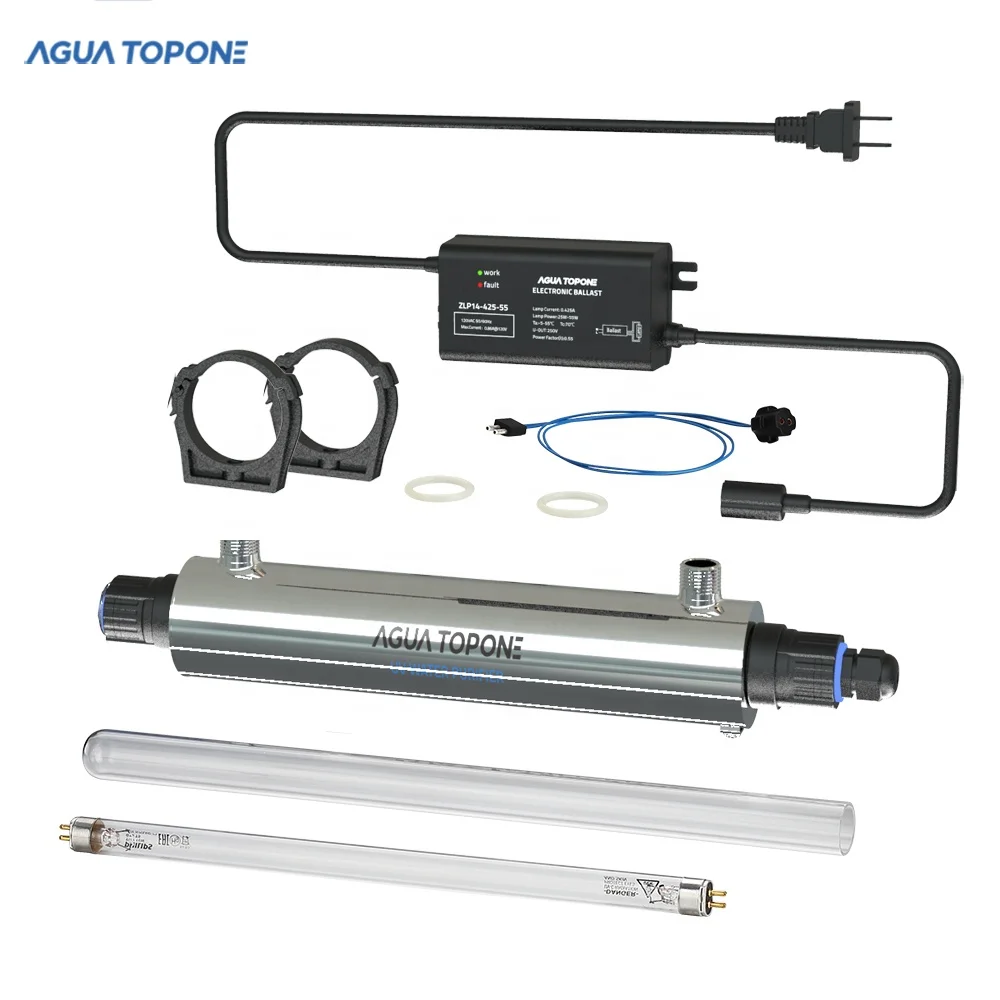 Equipement-professionnel-de-purification-de-l'eau-ultraviolette-traitement-de-l'eau-ultraviolette-25w-pour-toute-la-maison-filtre-a-eau-uv