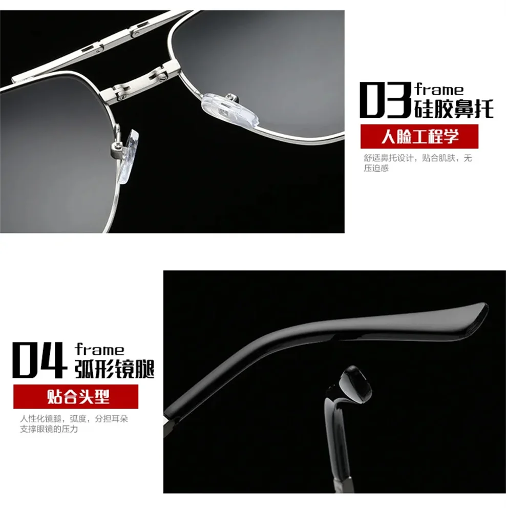 Clara Vida Fashion Folding Polarized Sunglasses Design Portable UV400 Sun glasses Shopping Driving Outdoor Designer Sun Glasses