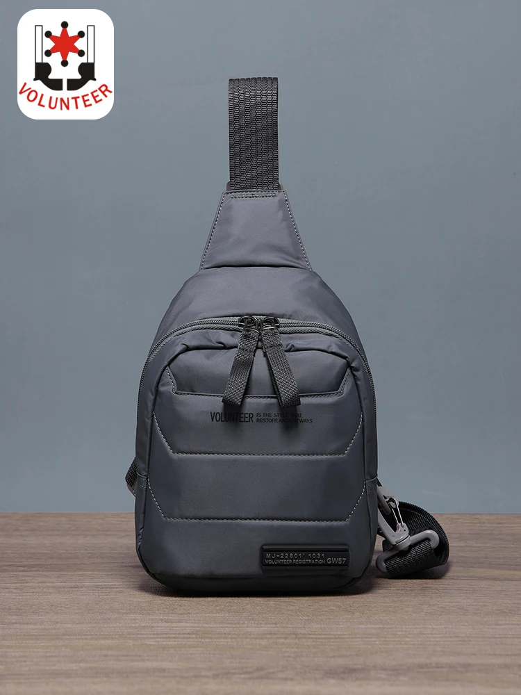Bolsa cruzada multifunción para hombre, bolso de hombro de tela Oxford para viaje, versátil, impermeable, para escalada, 2023, 1713