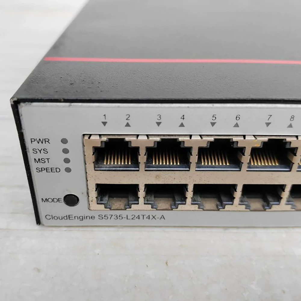 

Switch 24 Gigabit Electrical Ports 4 Gigabit Optical Ports S5735-L24T4X-A