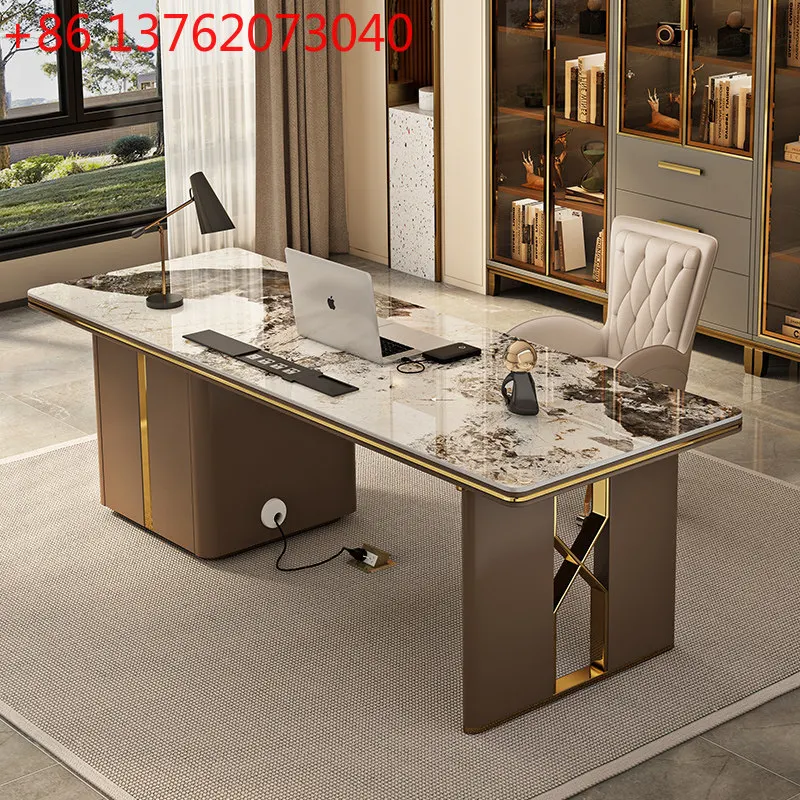 

Light luxury rock slab Modern Simplicity Computer desk Room desks office table office desks and workstations Work table