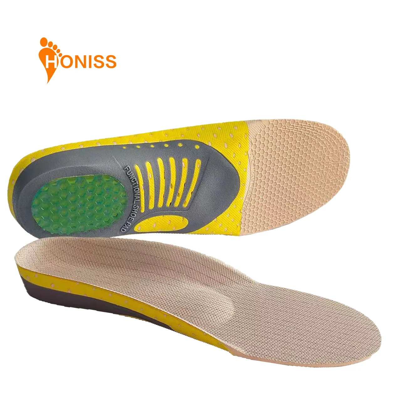 

Premium Orthotic Gel Insoles Orthopedic Flat Foot Health Sole Pad For Shoes Insert Arch Support Pad For Plantar fasciitis Unisex