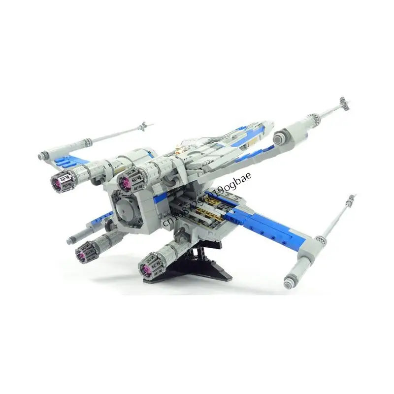 ใหม่ 1950PCS Star Battle ภาพยนตร์ UCS ความต้านทาน T-70 Space Fighter รุ่น DIY สร้างสรรค์ไอเดีย ChildToy ประกอบปริศนาของขวัญ MOC-75102