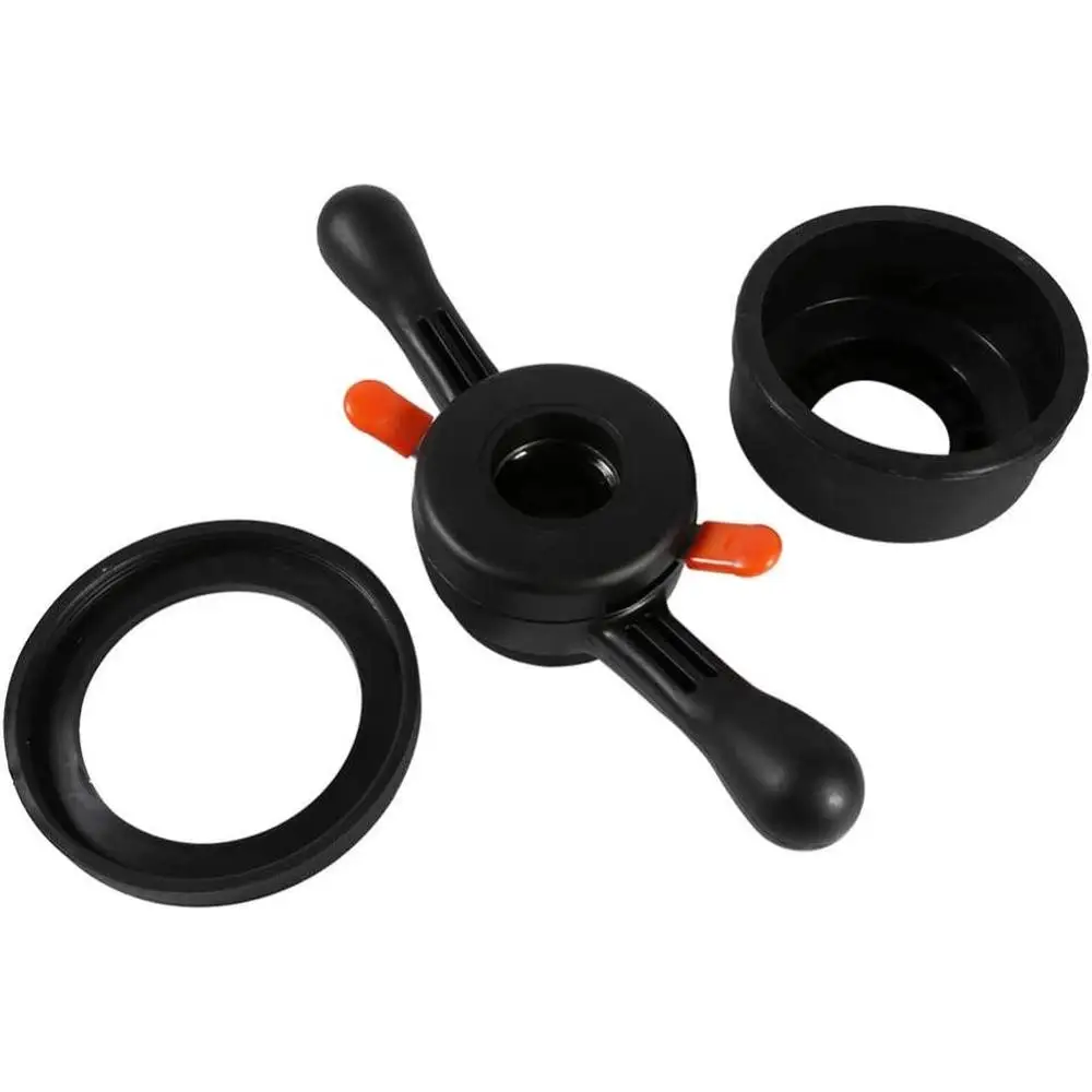 36mm x 3mm Car Tire Machine Quick Lock Nut Black Hub Wing Clamping Nut Wheel Balancer Car Tire Machine Quick Release 36mm