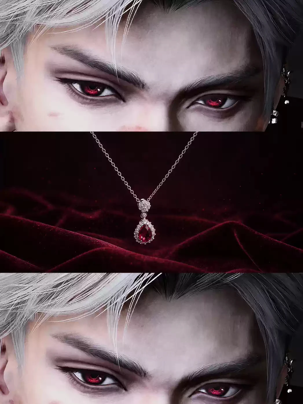 genuine-love-and-deep-space-eye-necklace-sylus-zayne-rafayel-aster-caleb-pendant-neck-accessory-clavicle-chain-fans-gift