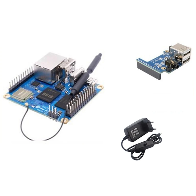 For Orange Pi Zero 3 4GB RAM Single Board Computer H618 Chip Wifi-BT5.0 LPDDR4 Gigabit Development Board Kit