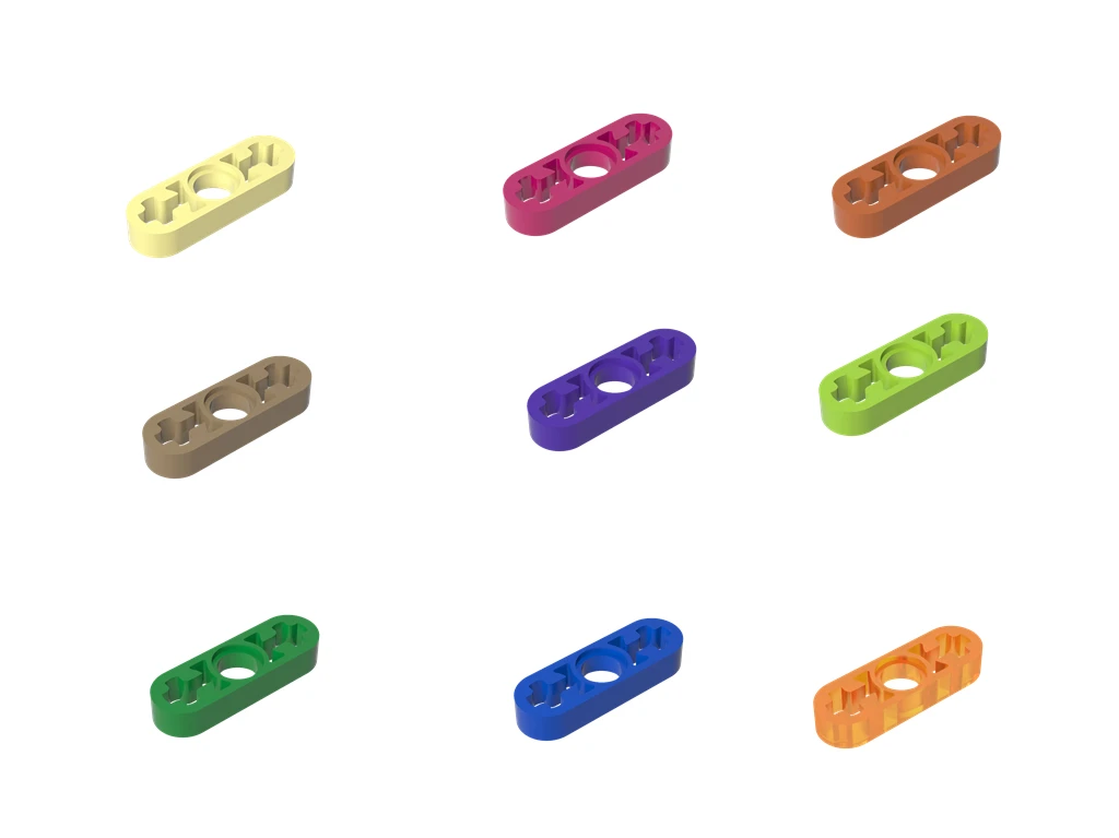 LEGO Construction Constituents Attachments 1×3 Slender Bored Coupler 689 Compatible with Lego 6632 - Aliexpress Deal