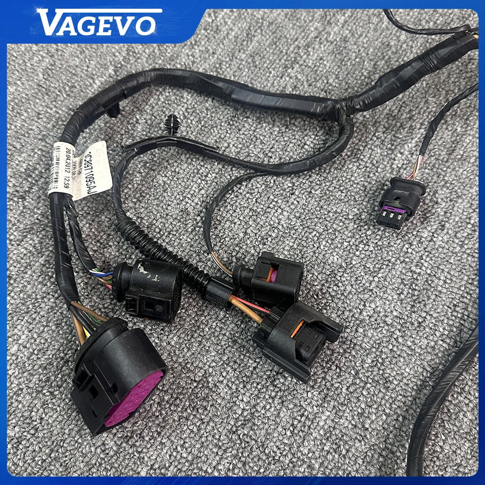 Front Bumper Wire Harness 3C8971095AJ For VW Volkswagen Passat CC Headlight Fog Lamp Radar Wiring Cable Auto Parts