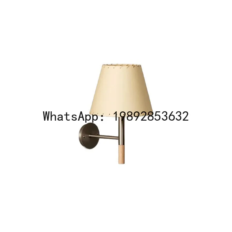 PYJ Spanish simple staircase aisle medieval wabi-sabi wind bed and breakfast bedroom bedside lamp