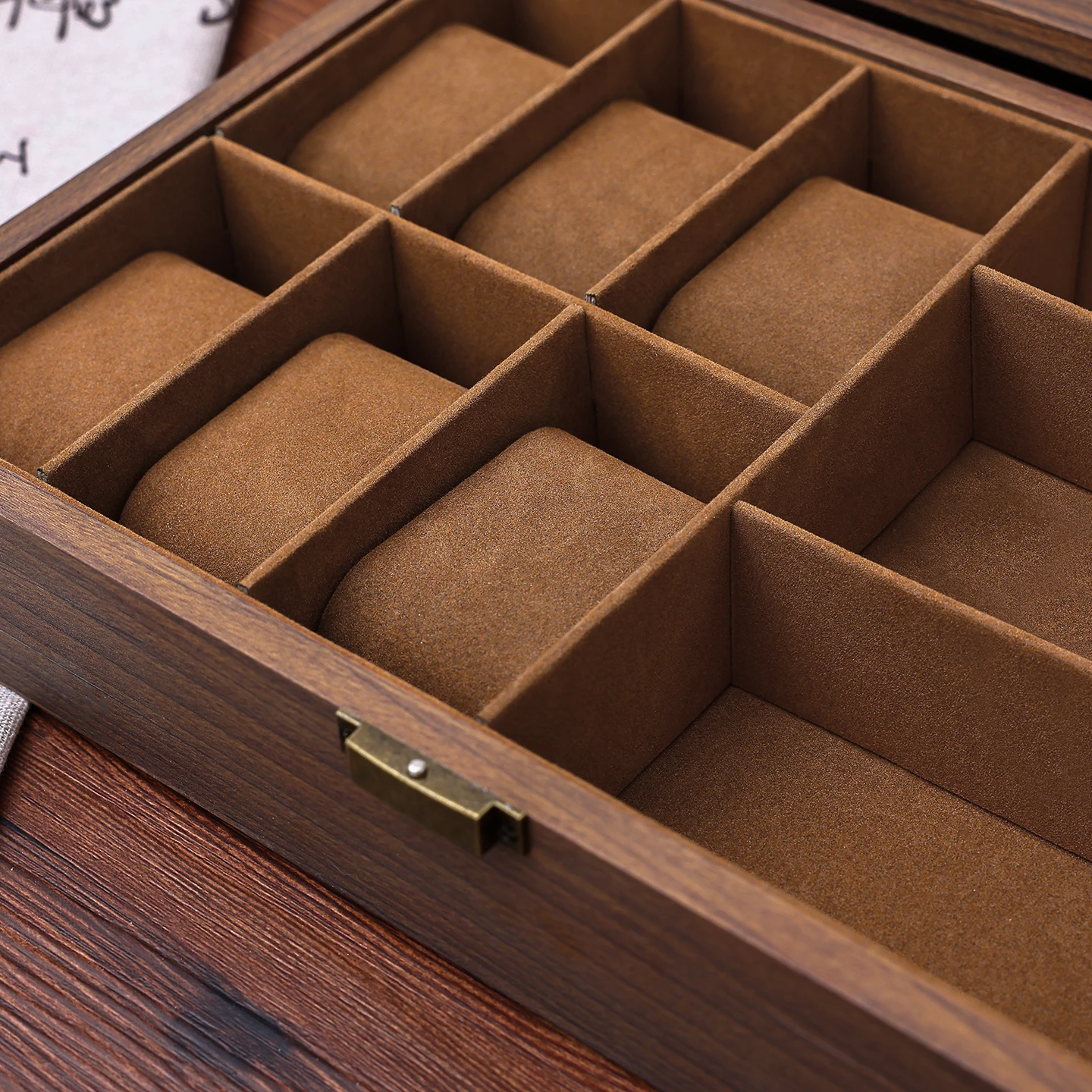 유리 커버가 있는 1개의 시계 보관함, 벨벳 안감이 있 - Jewelry Box With Watches 리뷰 및 가격