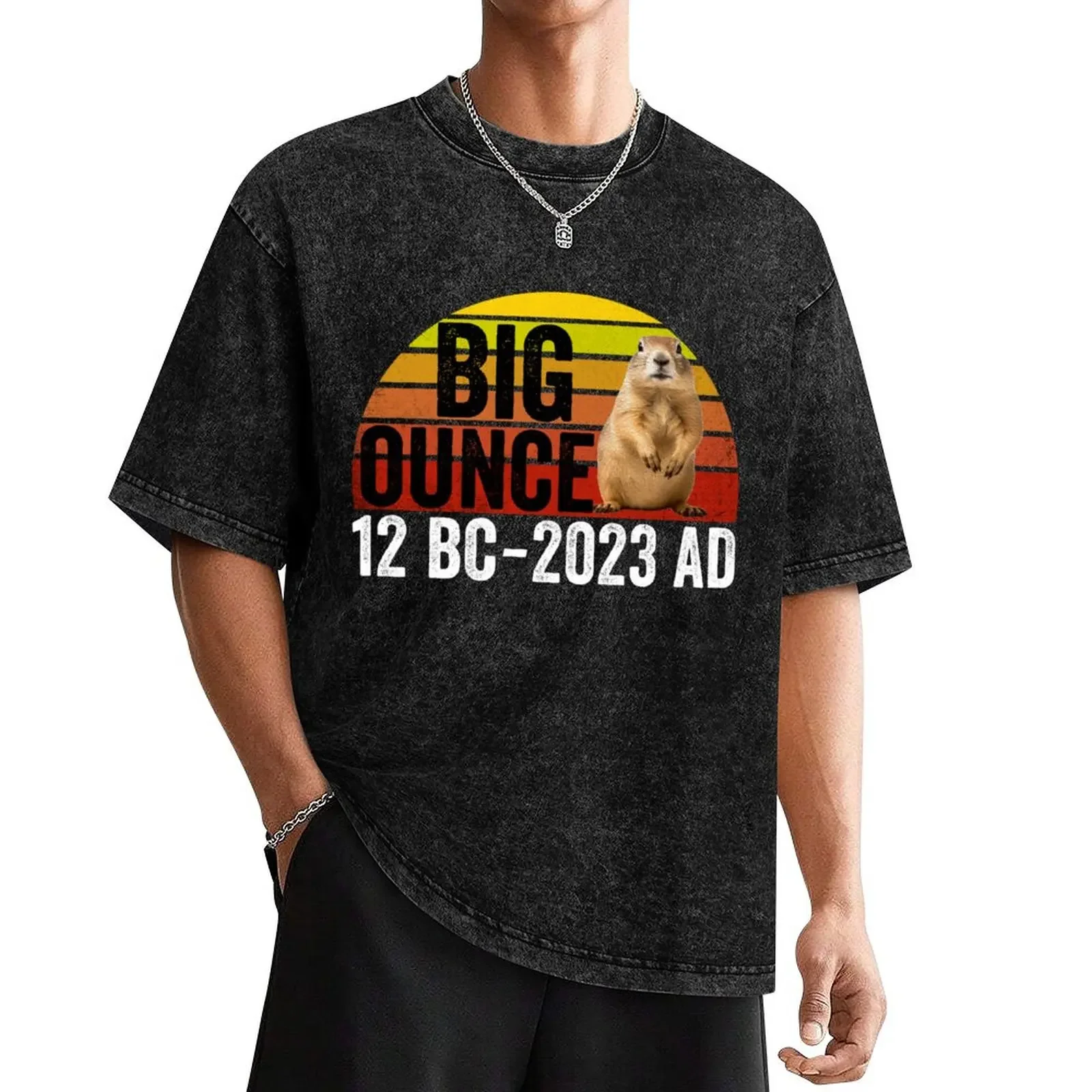 Big Ounce Yahoo! The Urban Rescue Ranch - Cute biggerton prairie dog T-Shirt quick-drying tees mens t shirt graphic