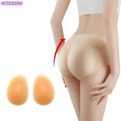 1Pair Self-adhesive Silicone Buttock Hip Dip Pads Fake Ass Push Up Cover Women Panties Removable Thigh Enhancer Inserts Butt Pad