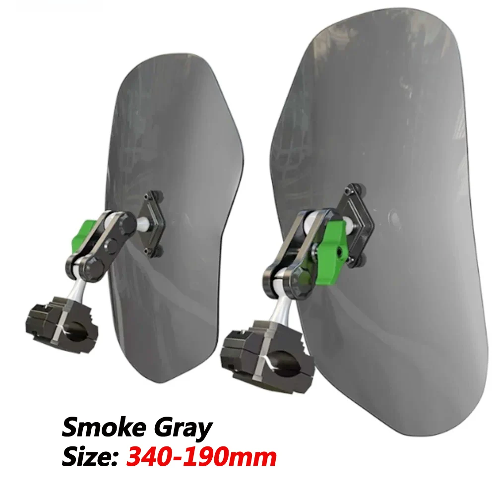 

For Haojue TR300 SUZUKI GN250 GN125 Bumper Knee Protector Windshield Universal Leg Windshield Universal 360°Side Windshield