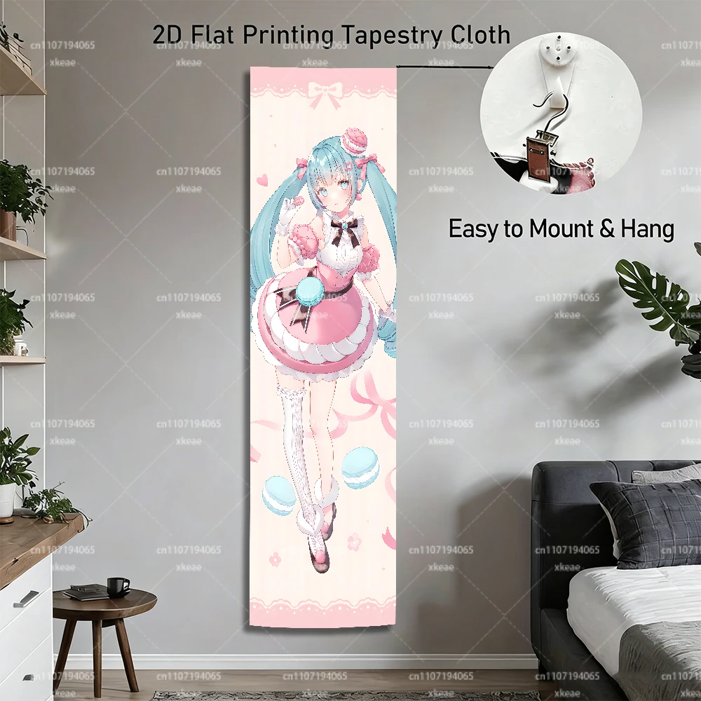 Hatsune Miku Vertical Tapestry - Wall Scroll Tapestry recension och pris