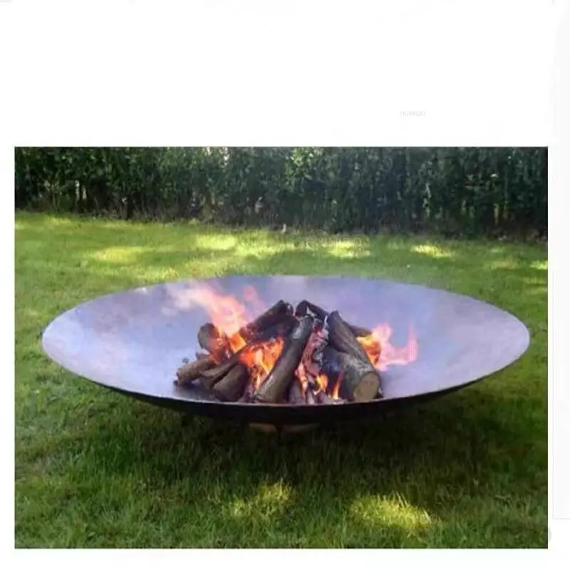 Outdoor Heating Bed and Breakfast Bonfire Fire Pot Camping Traditional Firewood Charcoal Field Garden Heating Stove Roasting