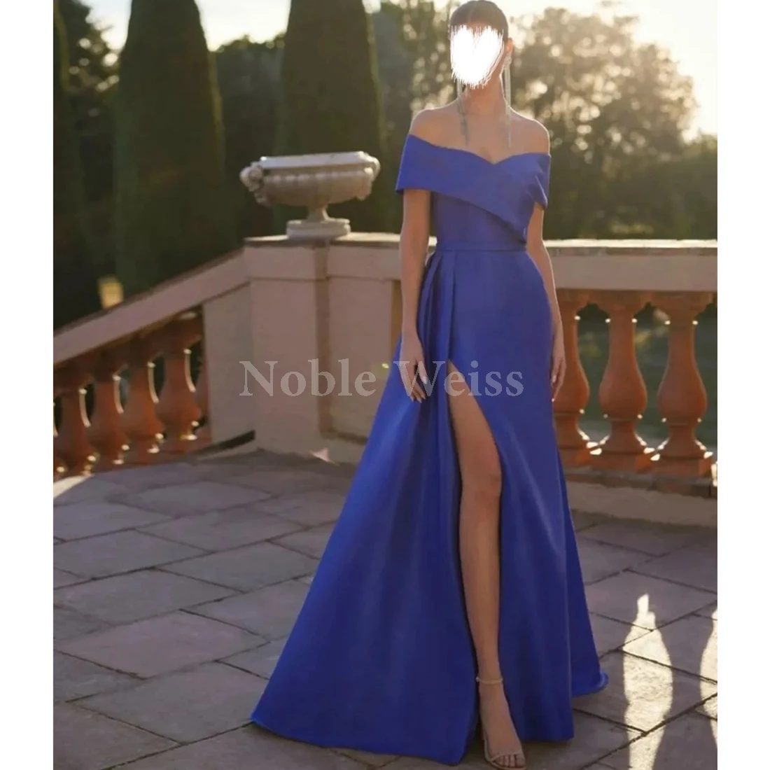 Атласное вечернее платье с открытыми плечами и плиссированным платьем для выпускного вечера русалки на заказ