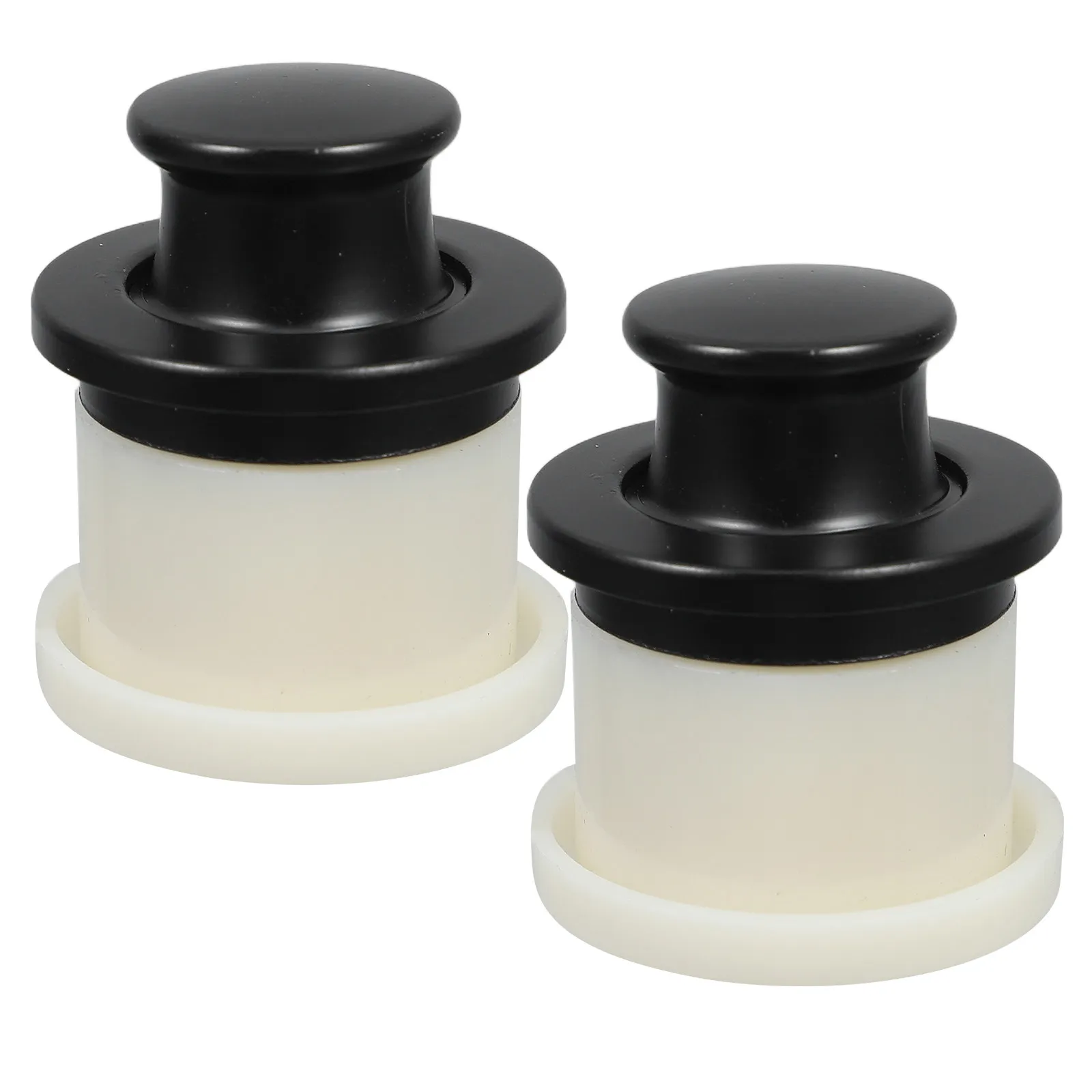 2Pcs Invisible Tatami Handles Cabinet Bouncing Spring Knobs Embedded Concealed Drawer Pulls Furniture Door Knobs for Home