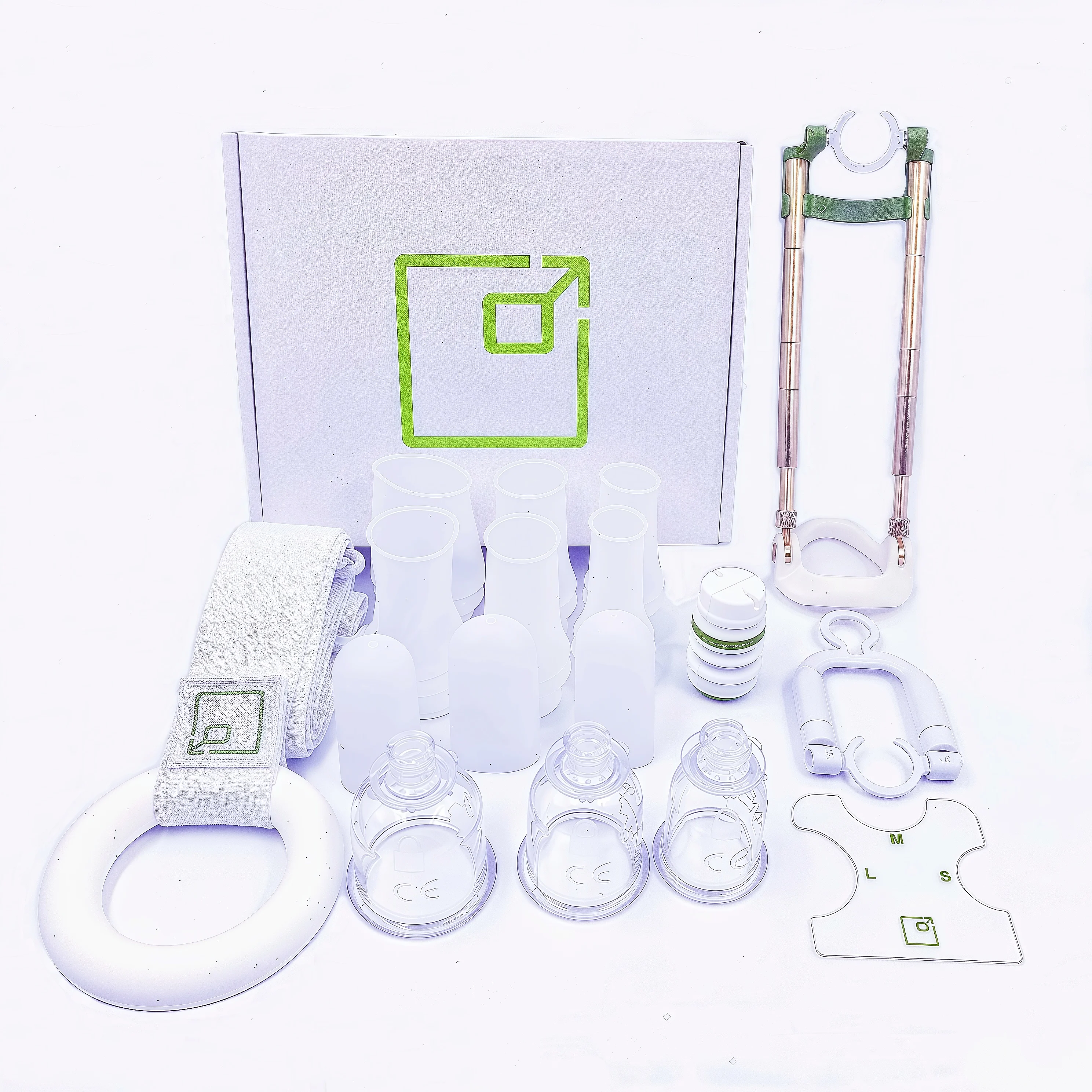 Bellswin Phallosan Trainingsgerät zur Penisvergrößerung und -verlängerung. Vakuumbecher im neuen Design mit verstellbarem Metallhalter