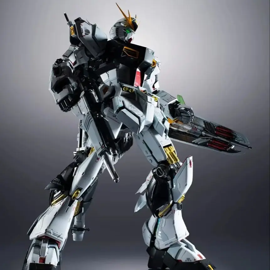In Stock METAL STRUCTURE RX-93 Nu Gundam Bandai 1/60 Hi Exquisite Premium Detailed Authentic Collectible Model For Fans Display