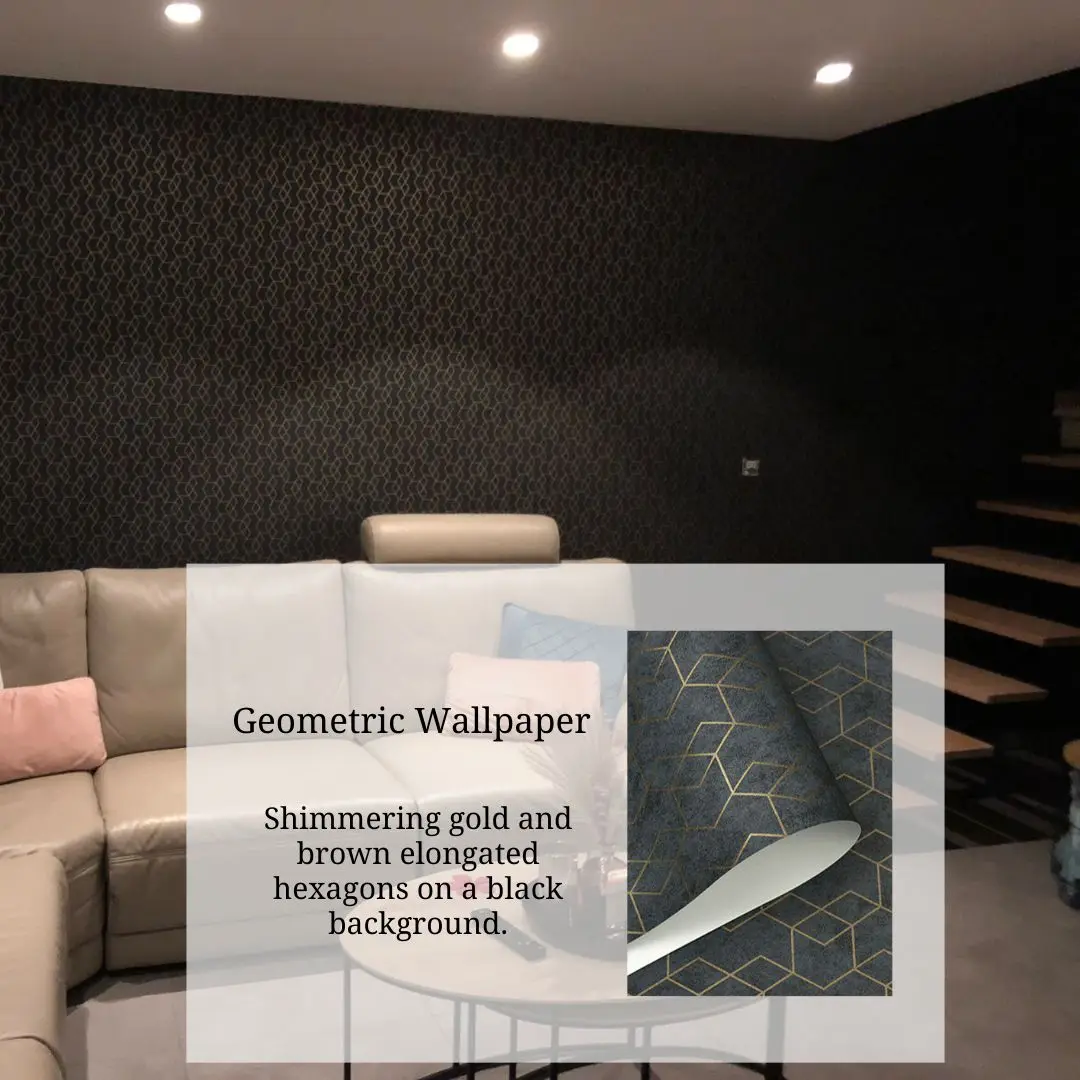 Simple Geometric Wallpaper Roll Modern Design Wall Paper Home Wall Decor