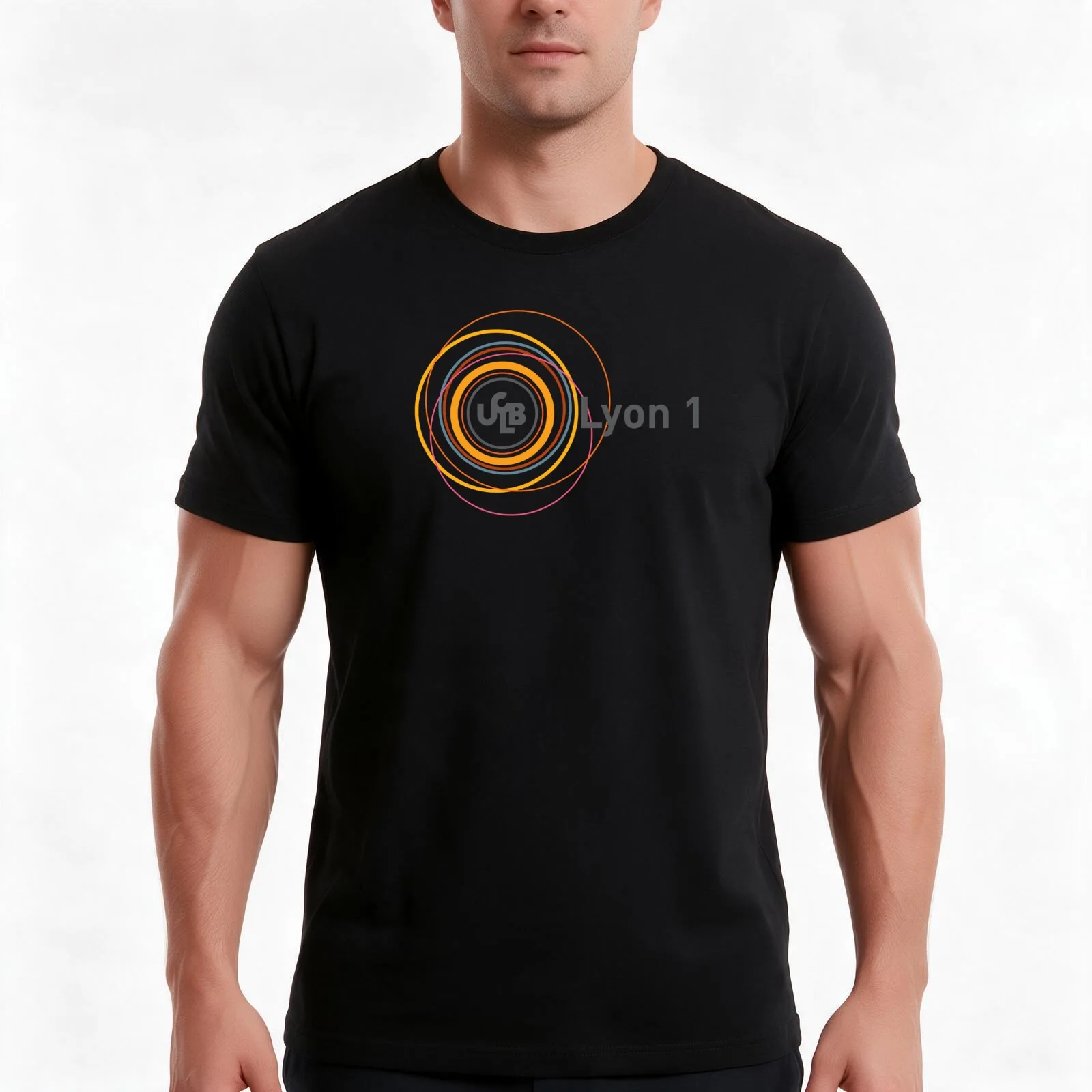 The Claude Bernard University Lyon T-Shirt, Summer Casual Cotton Tee, Oversized Streetwear Tops, Vintage Graphic Print