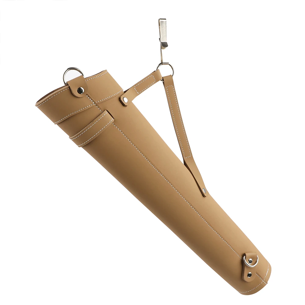 Lederen Pijlkoker Taille Schouder Gedragen Boogschieten Pijlhouder Compound Boog Recurve Boog Jacht Schieten Doel Draagbare Tas