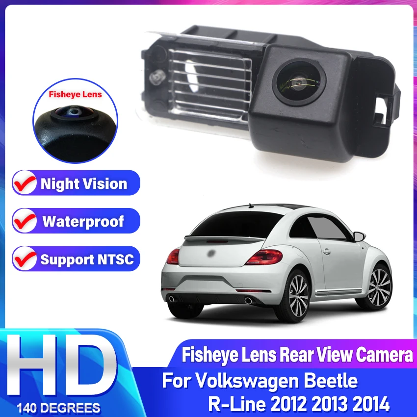 Rear view Camera For Volkswagen Beetle R-Line 2012 2013 2014 CCD Night Vision Reverse Camera Waterproof high quality RCA