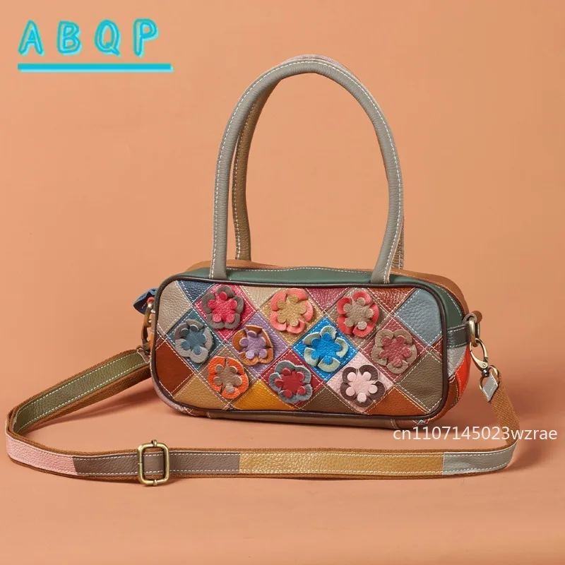 ABQP Neue frauen Schulter Tasche Blume Form Mode frauen Handtasche Große Kapazität Persönlichkeit Casual frauen Tasche Hohe qualität
