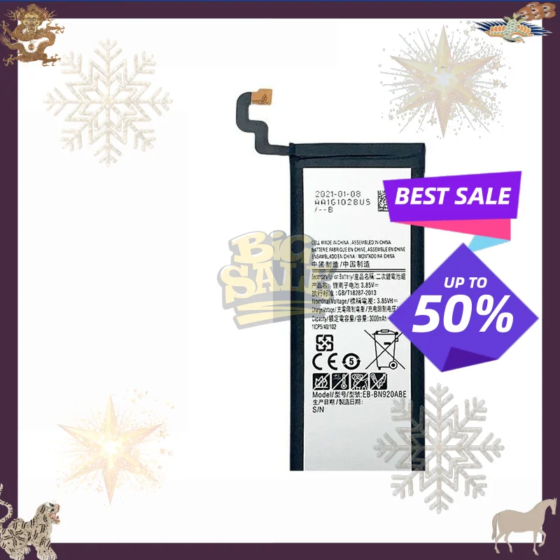 SWZY 3000mAh EB-BN920ABE Li-ion Mobile Phone Battery for Samsung Galaxy Note 5 Note5 SM-N9200 9208 N920t