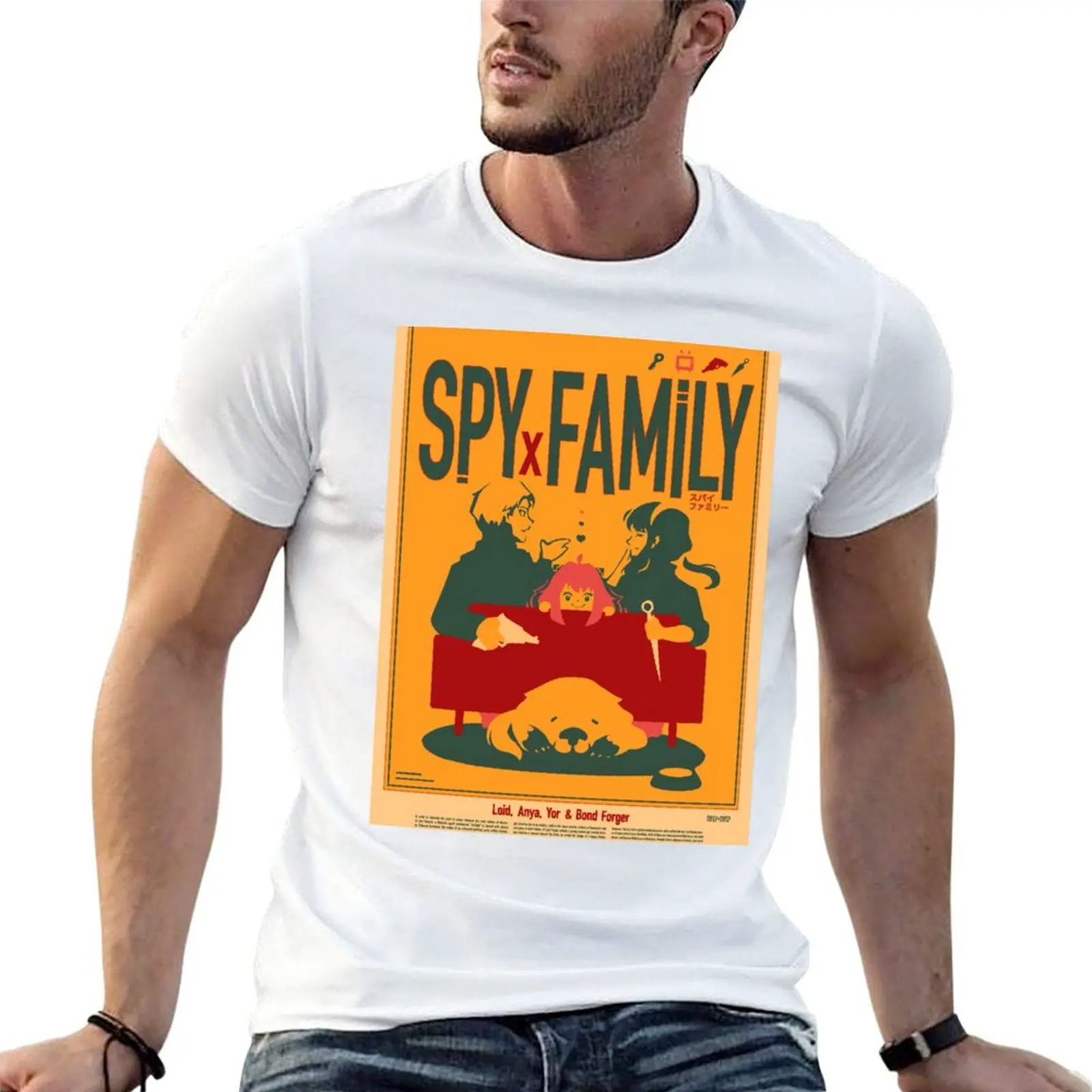 

high t for pack luxury shirts brand man man quality SPYxFAMILY T-Shirt white t shirts