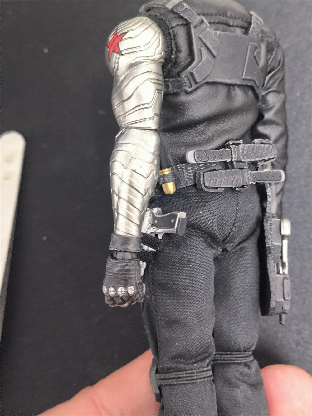متوفر 1/12 نوتا ستوديو غامض الجندي دمية الذكور المحارب فستان الجسم دعوى مع أنواع اليد سلاح حزام الملحقات لدمية 6 "الدمية #5
