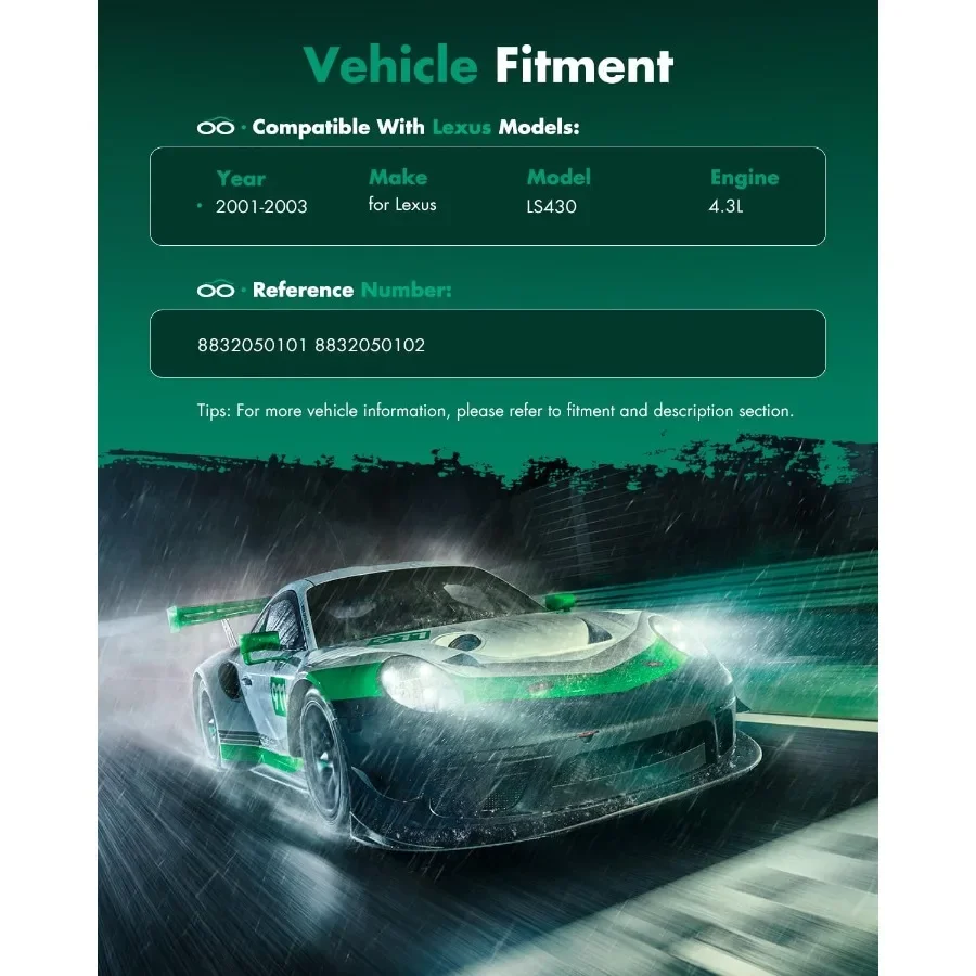 Raffreddamento rapido del compressore AC per Lexus LS430 4.3L 20012003 8832050101 8832050102