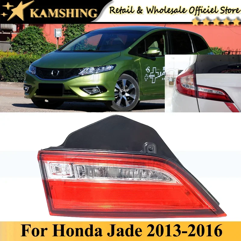 Kamshing wewnętrzne dla Honda Jade 2013 2014 2015 2016, tylne światło tylne, tylne światła, tylne lampy, światło hamowania