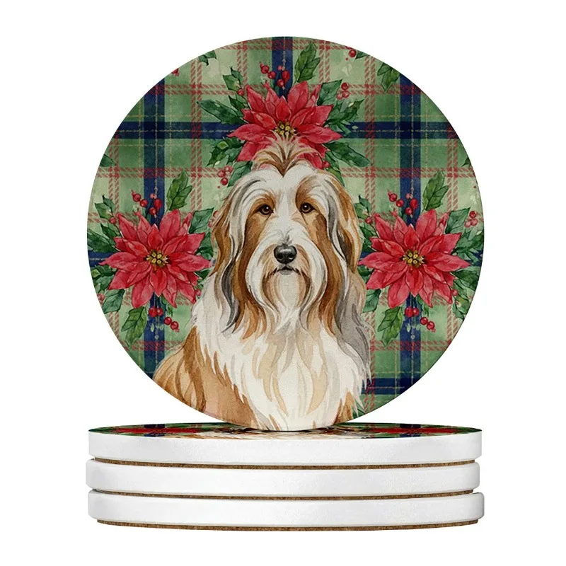 

Absorbent Sandstone Coasters Protective Cork Backing Printed With Artwork From Talented Artists Christmas Gifts And Collectibles