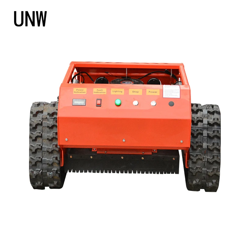 Crawler Lawn Mower Wheel Robot Lawn Mower  Power with Remote Control Tractor Lawn Mower