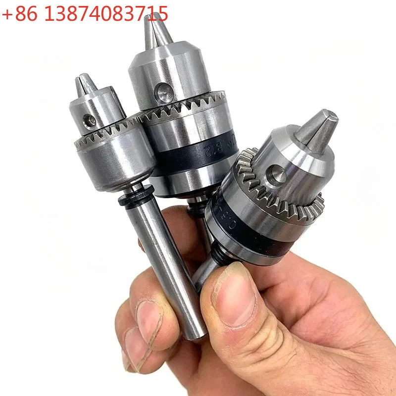For Bench Drill Integrated Spindle JTO Drill Chuck Taper Connecting Rod B10/12 Electric Drilling Machine Bead Machine Spindle