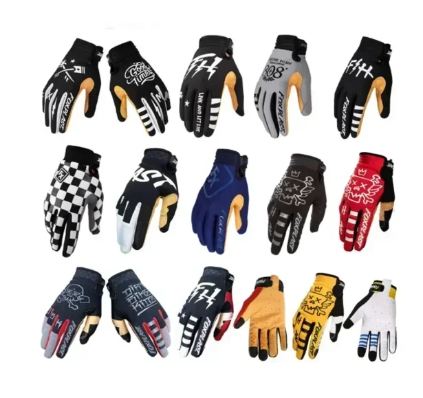 NeOutdoor sports Motorcycle gloves Cross-country gloves Cycling gloves Four seasons all-purpose for men and women  fh